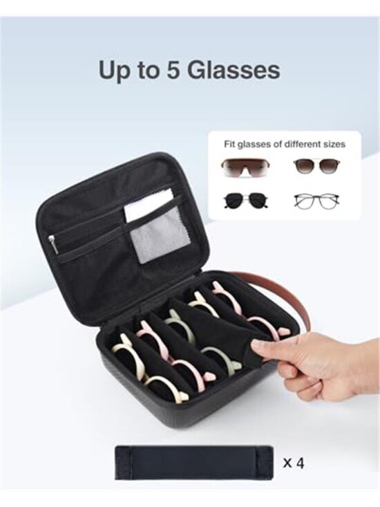 Travel Sunglasses Organizer Case Hard Shell Sunglasses Travel Case